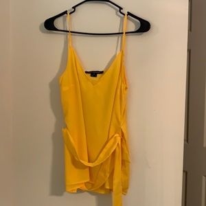 Canary color camisole style top. Brand New